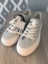 Zara  Ladies  Silver Grey  Sneaker/ Trainer Size 5 Brand New