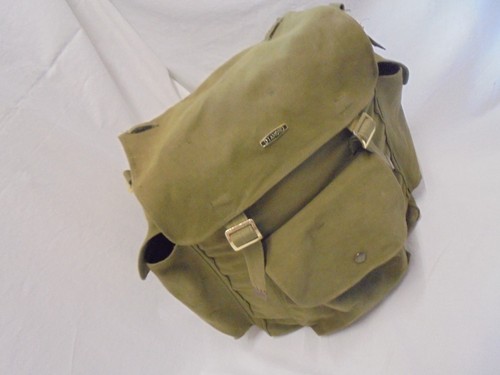 Vintage green canvas - vintage,