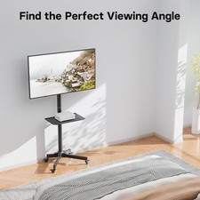 BONTEC Mobile TV Stand on