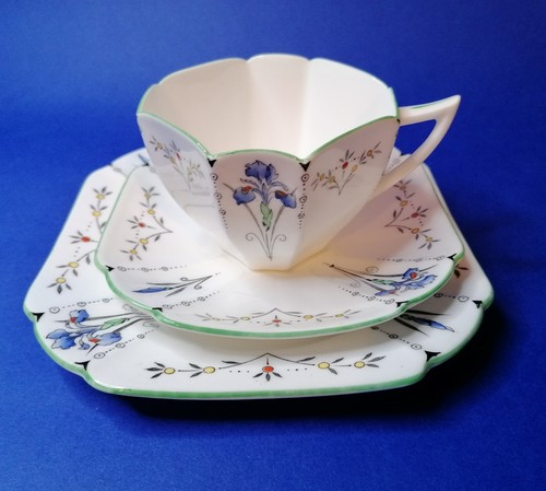 Vintage china tea set - vintage, trio