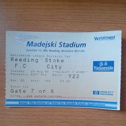 Ticket 2000 2001 - :, division