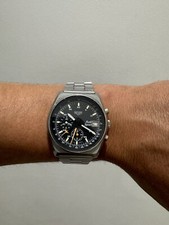 Vintage Heuer Audi Sport watch.