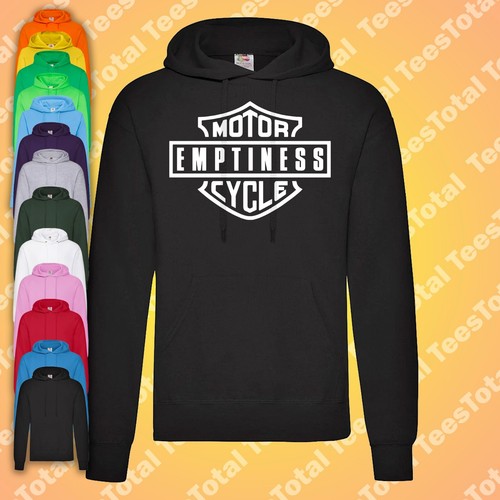 Motorcycle emptiness hoodie - motorcycle,