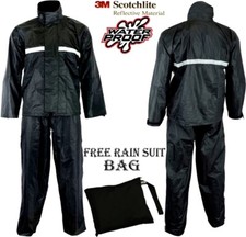 Black waterproof motorbike - black,