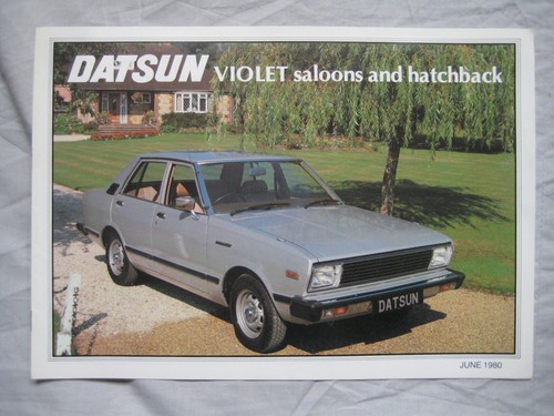 1980 datsun violet brochure - 1980,