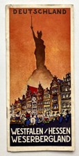 Original Vintage Travel Brochure - DEUTSCHLAND - GERMANY - WESTFALEN - 1936