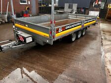 Brian James 13ft x 6ft Electric Tipper Trailer Tri-Axle Ramps 3.5t Tipping