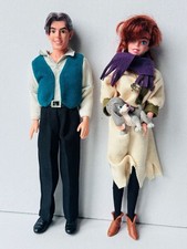 1997 Galoob Anastasia and Dimitri dolls Together In Paris, Excellent Condition