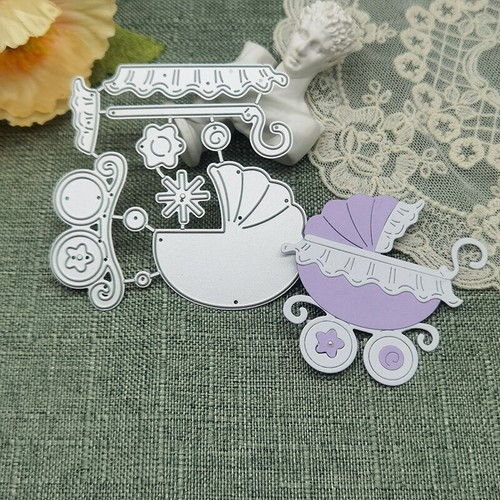 Baby carriage metal cutting - baby,