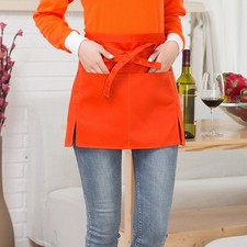 Apron 3 Pocket Home Cooking Kitchen Party Chef Unisex Waitress Waiter Waist Bib