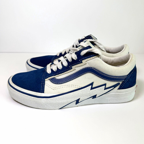 Vans old skool blue white - skool,