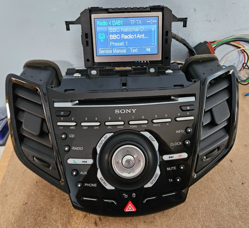 Ford fiesta mk7 sony - fiesta, dab