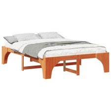 Bed Frame Solid Pine Wood