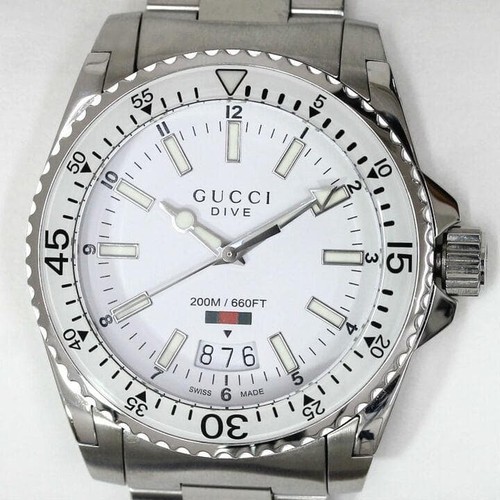 Condition gucci dive stainless - gucci,