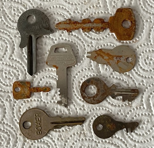Job lot mixed vintage flat - job, 8