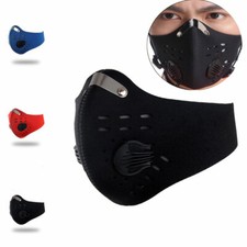 Sports Face Mask - Black with