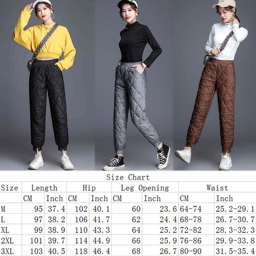Ladies pants winter - winter, padded