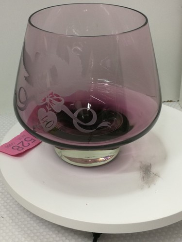 Caithness glass amethyst bowl - amethyst,