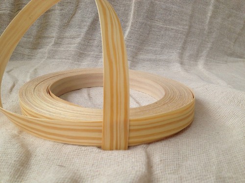 Wood veneer pre - veneer, glued