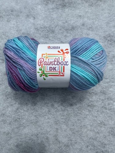 Robin paintbox print knitting - robin,