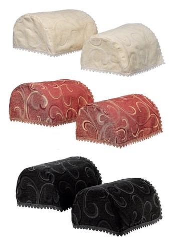 Round arm cap pair - cap, swirl