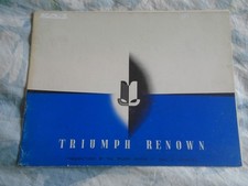 Triumph Renown range brochure