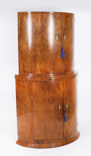 Antique art deco - deco, burr