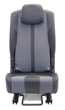 Peugeot 5008 II P87 facelift seat rear rear seat bench rear middle half leather