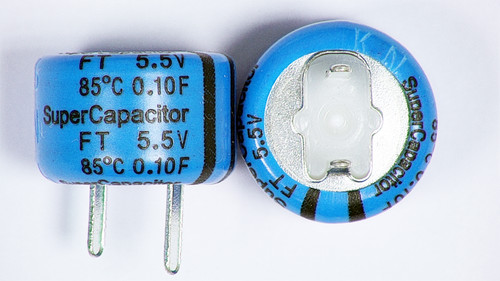 Kemet 1f supercapacitor - kemet, 0.1f