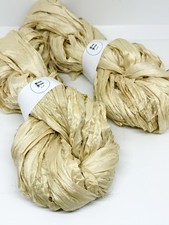 Sari silk ribbon, ribbon yarn
