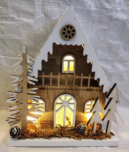 Christmas premier led wooden - led,