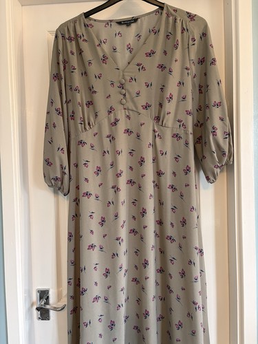 Bon marche grey floral - grey,