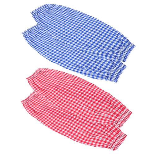 Plaid cotton linen arm - cotton,
