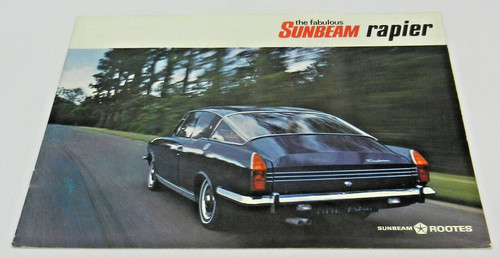 Sunbeam rapier 1725cc - sunbeam,