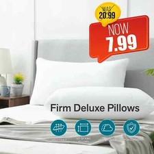 Pack of 2 Extra Filled Pillow