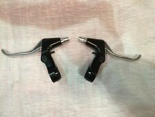 NEW Front & Rear Aluminium Brake Levers 2-Finger MTB Hybrid BMX Road Bike