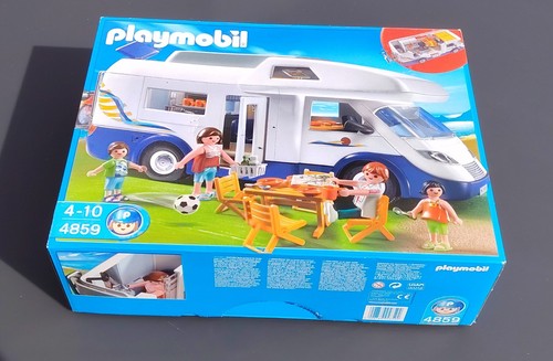 New playmobil family camper - -,