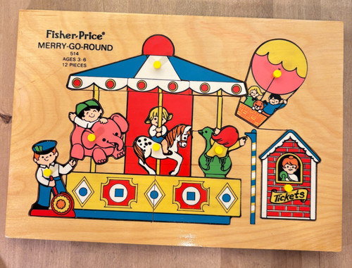Fisher price merry round - go,
