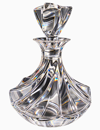 Lalique decanter bottle - decanter,