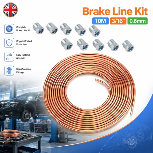 Copper coated brake - copper, kit