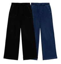 M&S Wide Trouser Denim Jersey