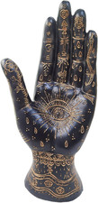 Palmistry Hand Resin Statue