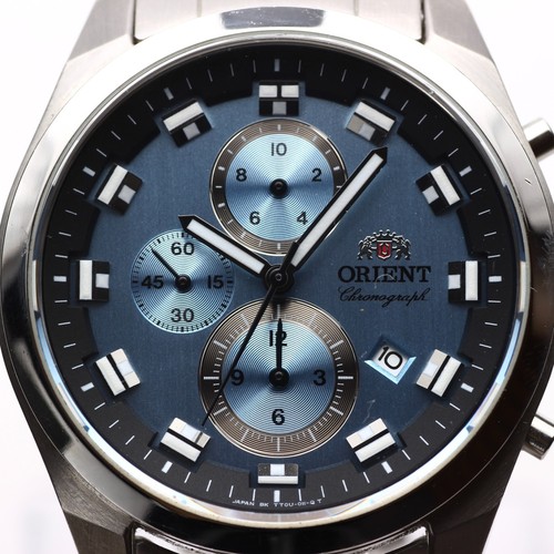 Orient chronograph ice - orient, blue
