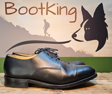 Hand lasted Black Oxford Shoes