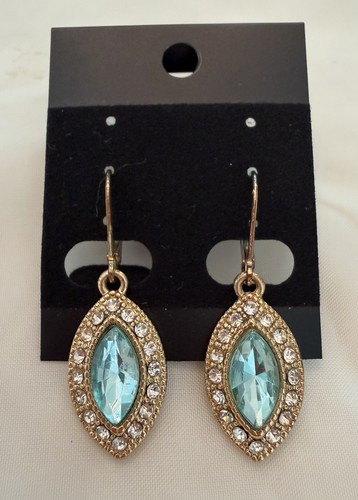 Monet gold tone aqua - gold-tone,