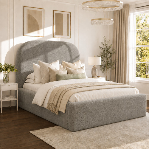 Luxury teddy fabric - bed, frame