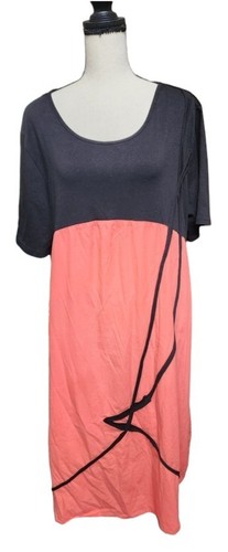 Zanzea colorblock midi dress - zanzea,