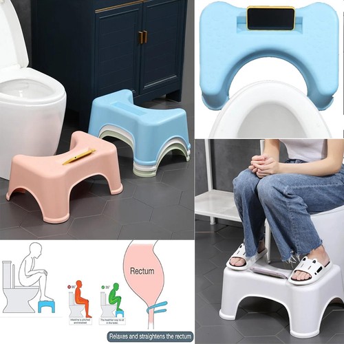 Toilet squatty step stool - toilet,