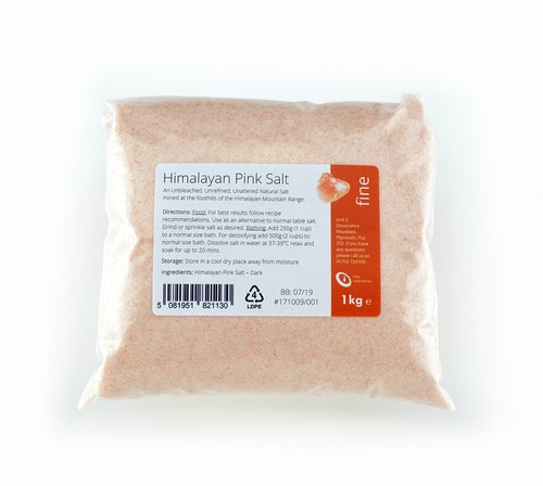 Himalayan pink salt pure - salt,