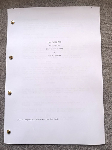 The fabelmans film - the, screenplay